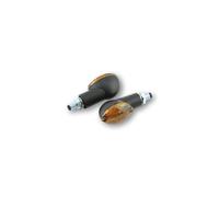 203-418 Lumière de Winker Mini, Cateye, Noir, Court, Verre Teinté, E-Approuvé
