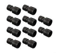 20381 000 Lot de 10 raccords droits mâles 1/2" pour utilisation quadriport compatible avec pompe Triplex G57