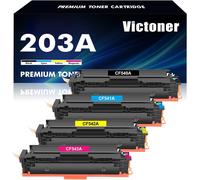 203A 203X Mfp M281Fdw Toner: Pour Hp 203A 203X M281Fdw Color Laserjet Pro Mfp M281Fdn M254Dw M281Cdw M280Nw M254Nw M254Dn M281 M254 Cf540A Cf541A Cf542A Cf543A Cartouches Noir Cyan[ENC943639]