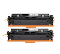 203X Toner Compatible pour HP 203X CF540X Toner 203A CF540A Toner pour HP Color LaserJet Pro MFP M281fdw M281fdn M280nw M281cdw LaserJet Pro M254dw M254nw M254dn Toner (2 Noir)