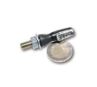 204-004 Shin Yo Étincelle LED Clignotant Noir Verre Clair 1 Paire Moto Petit