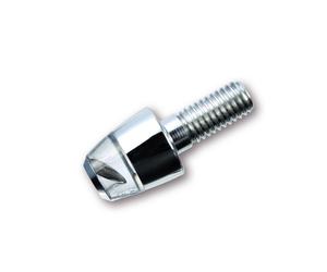 204-611 Motogadget Clignotant LED MO Blaze Épinglette Certification E Chrome,