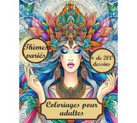 204 coloriages pour adultes aux thèmes variés