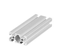 2040 Pièces de l'imprimante 3D 2040 Profil en aluminium Standard européen LA TÉLÉ Fente anodisée rail linéaire 100-1000 mm Extrusion CNC(V-slot,500mm)