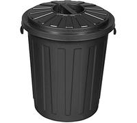 2053701 Poubelle Plastique Graphite 50 L Taille Supermax 6089