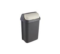 2053709 roll-top poubelle plastique graphite crème 10 l 1045382600000