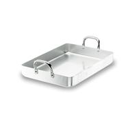 [20545F] Lacor Plat Rôtissoire avec poignée fixe Chef-Aluminium 45x32cm