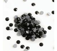 2058HF Hotfix Strass cristal autocollant Strass thermofixables pierres Strass vêtements pour colle Strass-Jet-SS4 1440 pièces