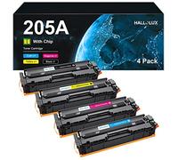 205A Cartouche de Toner Compatible pour HP CF530A CF531A CF532A CF533A pour HP Color Laserjet Pro MFP M180n M180nw M180fw M154a M154nw M181n M181fw (Noir Cyan Magenta Jaune, 4-Pack)