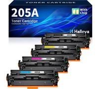 205A Cf530A Cartouche De Toner Compatible Pour Hp Cf530A Cf531A Cf532A Cf533A Pour Hp Color Laserjet Pro Mfp M180N M180Nw M180Fw M181N M181Fw M154A M154Nw (Noir Cyan Magenta Jaune,4-Pack)