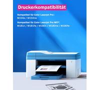 205A Cf530A Lot De 4 Cartouches De Toner Compatibles Avec Hp 205A Cf530A Pour Mfp M181Fw Pour Hp Color Laserjet Pro Mfp M180N M181Fw M180Nw M180Fw M181N Cf531A Cf532A Cf533A Noir/Cyan/Jaune