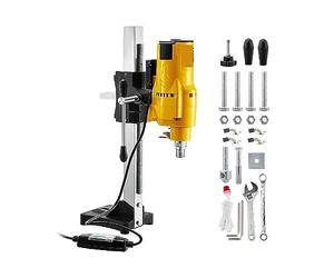 205mm Vertical Diamond Core Drill Rig Stand 3980W Heavy Duty Engineering Bench Wet Dry Concrete Marble Drilling Machine Pour le bricolage