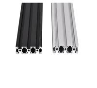 2060 V-Slot Aluminum Extrusion Profiles 100-550mm, 2Pcs - EU Standard Linear Rail Guide For CNC Router Machine And 3D Printer(Silver Anodized,450mm)