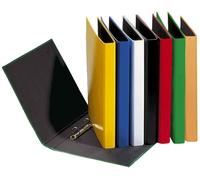 PAGNA Classeur à anneaux Basic Colours DIN A4 Largeur de dos: 35 mm bleu 2 anneaux, mécanisme rond 20606-06 G