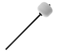 206a Batte Pédale GC Feutre Blanc Tige Longue Noire