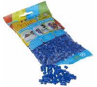 [207-08-4] Hama Lot de 4 Sachets de 1000 Perles à repasser midi 5 mm Bleu