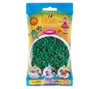[207-10-2] Hama Lot de 2 Sachets de 1000 Perles à repasser midi 5 mm Vert