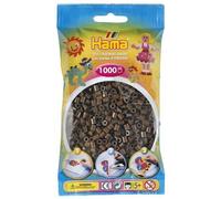 [207-12-3] Hama Lot de 3 Sachets de 1000 Perles à repasser midi 5 mm Marron