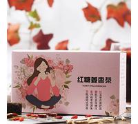 207 G de thé au Gingembre et à la Cassonade, thé au Gingembre et à la Cassonade, Sachet de thé au Gingembre et à la Cassonade, Date de Goji, 9 Unités pour la Période Menstruelle