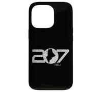 207 Portland Maine Code régional Nouvelle-Angleterre Portlander Carte Art Coque pour iPhone 13 Pro