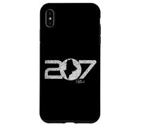 207 Portland Maine Code régional Nouvelle-Angleterre Portlander Carte Art Coque pour iPhone XS Max