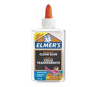 Elmer's colle liquide transparente, lavable et adaptée aux enfants, pour travaux manuels ou slime, 147 ml Multicolore G