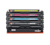 207A W2210A 206A W2110A Remplacement du Toner Compatible avec Pro MFP M283FDW M283FDN M282NW M255 M255DW M255NW Les imprimantes comprennent des puces(207A 1set with Chip)