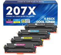 207X 207A Compatible pour HP MFP M283fdw M255dw avec Puce Cartouches Toner