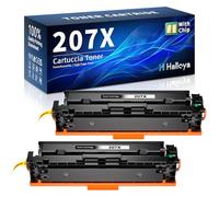 207X W2210X Lot de 2 Toner avec Puce compatibles avec HP 207X 207A W2210A