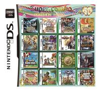 208 en 1 pour les cartes de jeu vidéo Nintendo DS 3DS 2DS Compilation 208H01(Pokemon White Black Platinum SoulSilver HeartGold Diamo