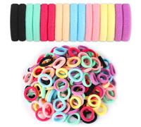 208 Pcs Elastique Cheveux Fille, Chouchou Cheveux, Petits Bandeaux Élastiques Souples Sans Couture, Accessoires pour Cheveux Durables et Antidérapants pour Filles