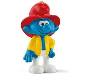 20833 figurine Schtroumpf pompier Multicolore G