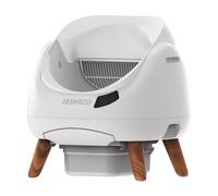 [€209.98]Catlink Litière pour chat intelligente à accès libre, auto-nettoyante, conception multi-chats avec coussin antidérapant à doublure intérieure, blanc épuré, boîte hermétique de 12 L, 15 jours