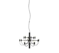 FLOS Lustre 2097/18 – noir mat, ampoules mates