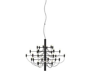 2097/30 Lustre LED noir avec ampoules dépolies Flos - 8059607000007