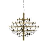 2097/75 Lustre en laiton avec ampoules dépolies Flos - 8059607057780