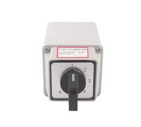 20A Changeover Rotary Switch LW26-20/6M YMW26 With Box 6 Gears 6 Sections 2 Wires 6-way Power Supply Voltage Signal NWPNLXEA