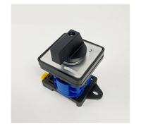 20A DIN Rail Mounted Conversion Selector LW26-20/2 Two Poles Rotation Selection Control Circuit Cam Switch NWPNLXEA(01234)