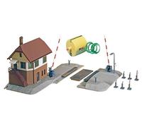 (20A) Faller - 1/160 Overweg Met Seinhuis TOY NEUF