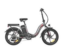 20AH E-bike E-Bike Vélos pliants 20 "x 3.0" étanche IPX5, Fat Tire vélo électrique pliants 7 vitesses, vélo de ville 250W moteur & 25km/h E-Hollandräder