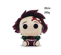 (20cm,1)Demon Slayer Anime Plush Toy Kamado Tanjiro Nezuko Doll