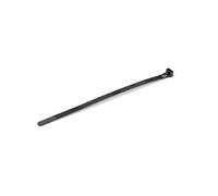 StarTech.com 20cm(8") Reusable Cable Ties, 7mm(1/4") wide, 50mm(1-7/8") Bundle Dia. 22kg(50lb) Tensile Strength, Releasable Nylon Ties, Indoor/Outdoor, 94V-2/UL Listed, 100 Pack, Black - Nylon 66 Plastic - TAA (CBMZTRB8BK) - attache câble - Conformité TAA