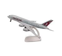 20cm Adapté pour Le Conduit d'air A380 Modèle d'avion Airbus Moulé sous Pression avec Accoudoir Roue Ensemble de Jeu de Passe-Temps Miniature