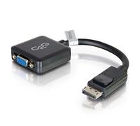 20cm DisplayPort M to VGA F BLK