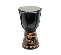 20cm Djembe Drum Bongo Elephant Noir A1