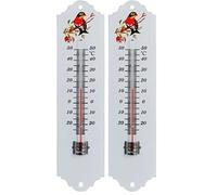 20cm Metal Indoor/Outdoor Thermometer (Lot de 2)