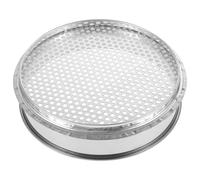 20cm Tamis Inoxydable Acier de Jardinage Sol en pour Extérieur | Maille Fine, Élimine les Impuretés, Usage Polyvalent au Jardin, pour Sol et Plantes