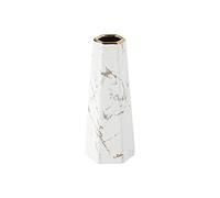 20cm Vase de Blanc Or marbre Céramique vases decoratifs Design Haut pour Maison, fête, Centre de Table de Mariage