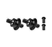 20CrInTiH Acier + Alliage 7075 Avant & Arrière Complet Différentiel 30/9T pour ARRMA 1/5 KRATON 8S EXB Outcast 8S EXB - Noir