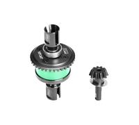 20CrMnTi Steel + 7075 Alloy Front Or Rear Complete Differential for Arrma 1:8 KRATON 6S V6 / Notorious V6 / Outcast/Talion / 1:7 Mojave EXB/FIRETEAM/BIG Rock 6S Upgrade Parts - Green